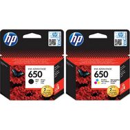 Hp 650 black / color original ink advantage cartridge Cartridges, Ink Toners & Ink Tank (CISS)