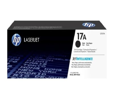 HP 17A Black Original LaserJet Toner Cartridge Cartridges, Ink Toners & Ink Tank (CISS)