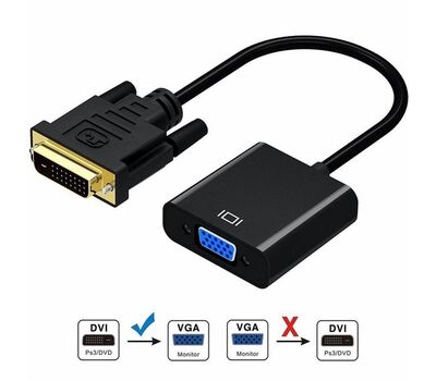 Active dvi-d to vga adapter, high performance adapter Computer Accessories