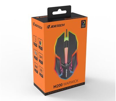 Jertech M200 Warwick RGB Lighting Professional Gaming Mouse Mouse