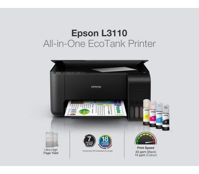 Epson EcoTank L3110 All-in-One Ink Tank Printer 3 All In One Printers