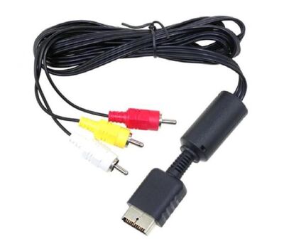 Ps2 playstation 2, av cable, connecting your ps/ps2 to tv system Computer Accessories