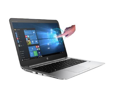 Hp elitebook folio 1040 g1 14"  Ultrabook – Intel core i7 - 2.7 GHz - 8gb ram - 256 ssd gb silver touch screen 2-in-1 laptops