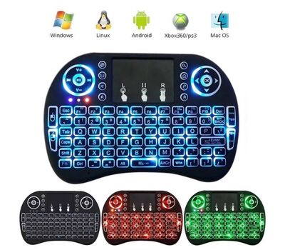 Wireless Mini Keyboard with RGB Backlit Keyboards