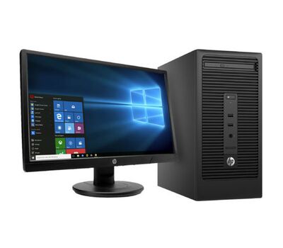 Hp 280 g2 mini tower, core i3-6100, 6th genration, 8gb ram ddr4 1tb hard disk, with usb wired mouse, keyboard and an 18.5inch monitor Mini & Micro Tower PC