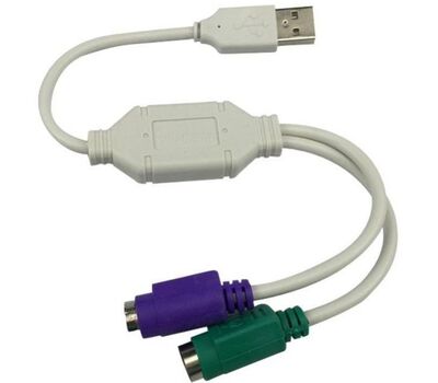 Keyboard usb to ps2 ps/2 adapter converter Adapters